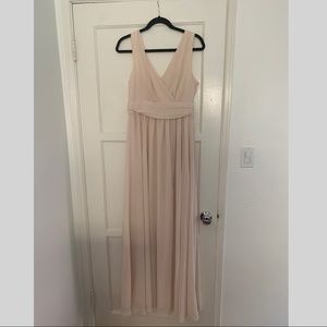 Lulus Thoughts of Hue Maxi Dress in Gardenia - M & XL